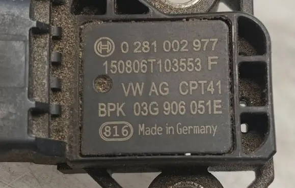 Skoda Octavia Mk3 (5E) Air pressure sensor 0281002977 03G906051E 150806T103553F