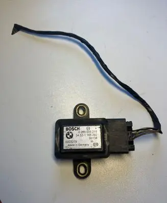 BMW 5 E39 ESP acceleration yaw rate sensor 34521165292 0003279 0265005215