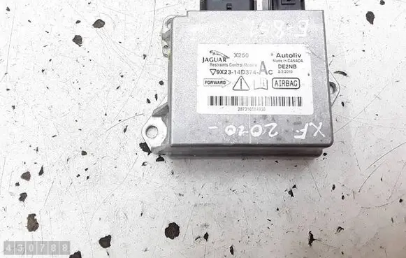 Jaguar XF Airbag control unit/module 9X2314D374AC 287310554935 Y250