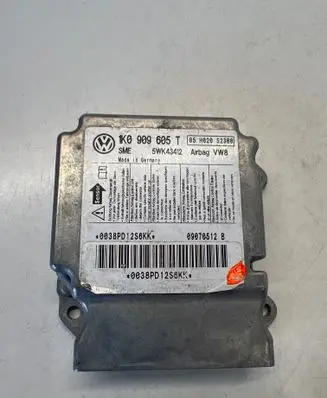 Volkswagen Golf V Airbag control unit/module 1K0909605T 09070512B 0038PD12S6KK
