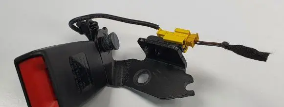 Mercedes-Benz E C207 W207 Seat belt trim A2048600969