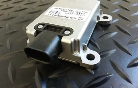 Peugeot 407 ESP acceleration yaw rate sensor 9645884180 448801002007