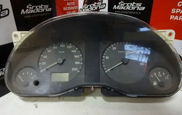Volkswagen Sharan Speedometer (instrument cluster) 7M0919861C