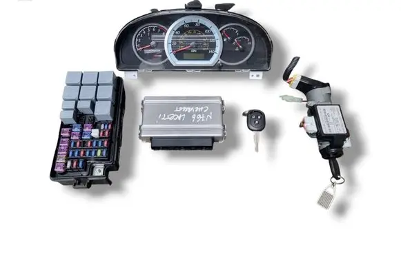Chevrolet Lacetti Engine ECU kit and lock set 96423484