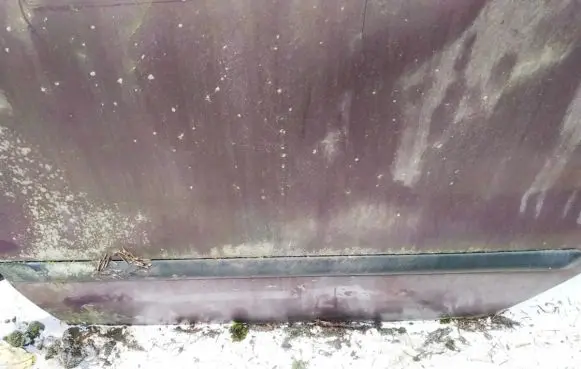 Rear door trim (molding)