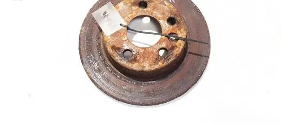 Volkswagen Sharan Rear brake disc neventiliuojamas