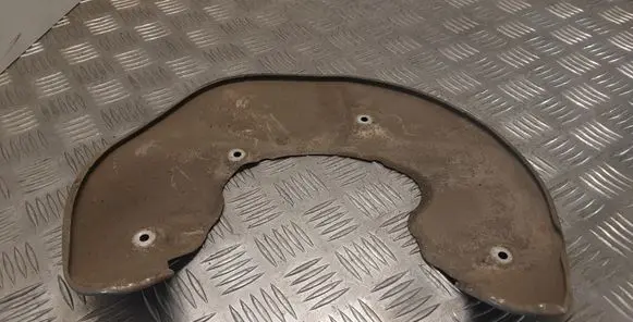 Audi A6 S6 C7 4G Front brake disc dust cover plate 