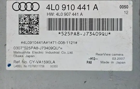 Audi Q7 4L Video control module 4L0907441A 4L0910441A 525PPPJZ3409QU