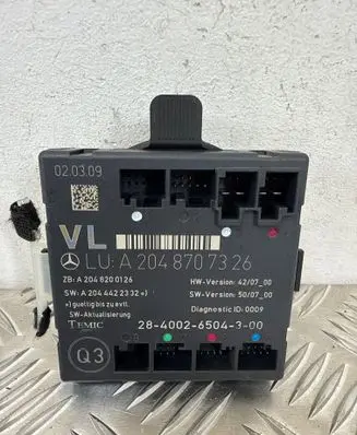 Mercedes-Benz C W204 Door control unit/module A2048707326 A2048200126 A2044422332