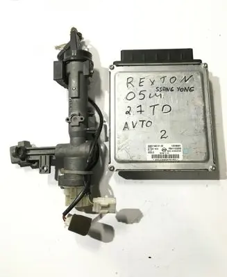 SsangYong Rexton Engine ECU kit and lock set A6655400132 12249841 8697008100