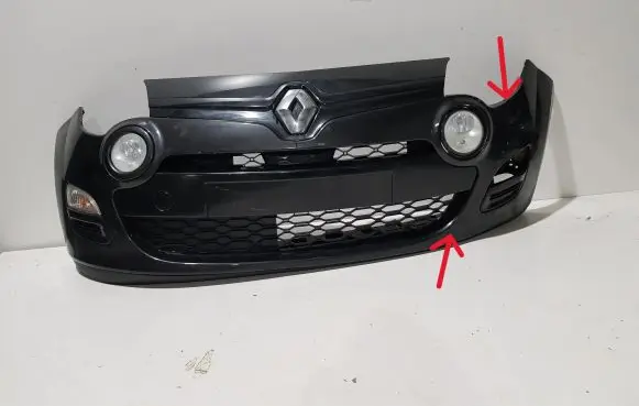 Renault Twingo II Front bumper 620222722R