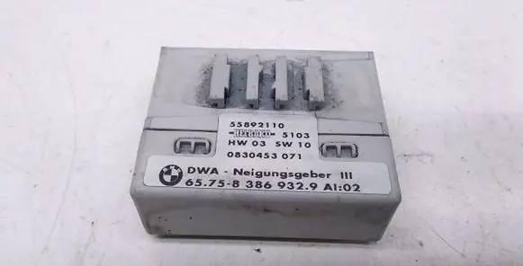 BMW 3 E46 Yaw turn rate sensor 8386932 657583869329