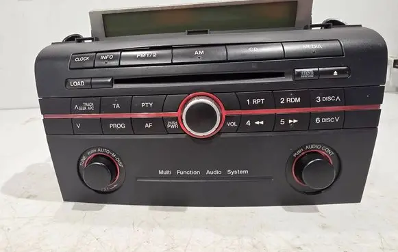 Mazda 3 I Radio/CD/DVD/GPS head unit 14795201 05K1B0416687 05K1B0163952
