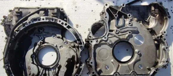 Mercedes-Benz E W212 Timing chain cover A6510150802