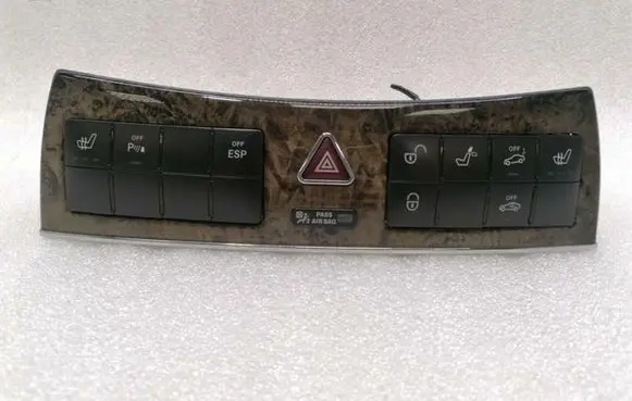 Mercedes-Benz CLK AMG A209 C209 A set of switches A2096890031 A2038702210