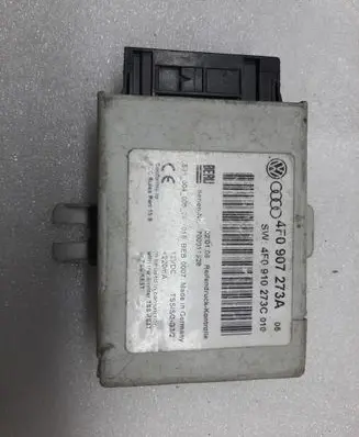 Audi A6 S6 C6 4F Tire pressure control unit 4F0907273A