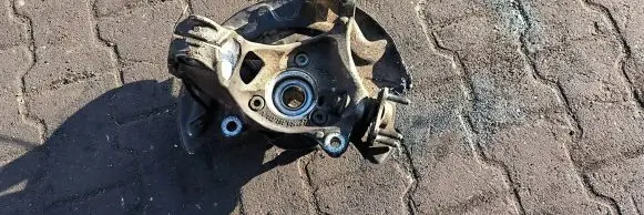 Volkswagen PASSAT B8 Front wheel hub spindle knuckle 5Q0407258A