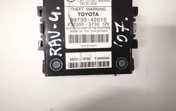 Toyota RAV 4 (XA30) Alarm control unit/module 8973042010