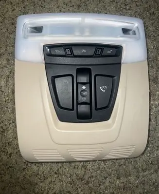 BMW X6 F16 Sunroof switch E1072166