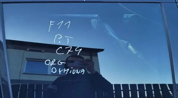 BMW 5 F10 F11 Rear windscreen/windshield window 