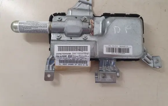 Front door airbag