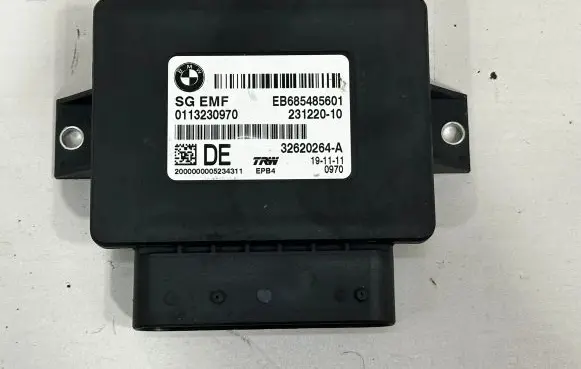 BMW 6 F12 F13 Rear brake EMF control unit/module 1563163 6887358