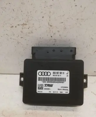 Audi A4 S4 B8 8K Hand brake control module 8K0907801H 32620205C A2C53369554