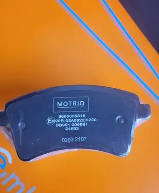 Renault Kangoo II Brake pads (front) 8660006319 5702760103728 02A08222