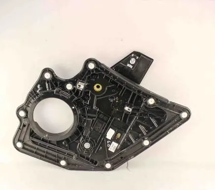 Rear window lifting mechanism without motor