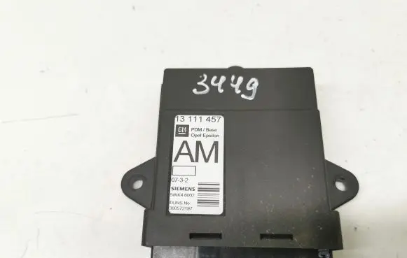 Opel Vectra C Door central lock control unit/module 13111457