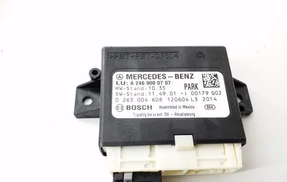 Mercedes-Benz B W246 W242 Parking PDC control unit/module A2469000707