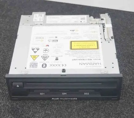 Audi A4 S4 B9 8W GPS navigation control unit/module 4M0035035