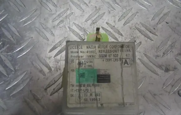 Mazda 626 Other control units/modules gg2m675d2 41607
