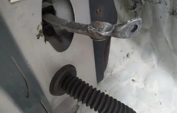 Ford Escort Front door check strap stopper 