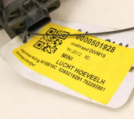 Mini Cooper Countryman R60 Mass air flow meter 0280218291