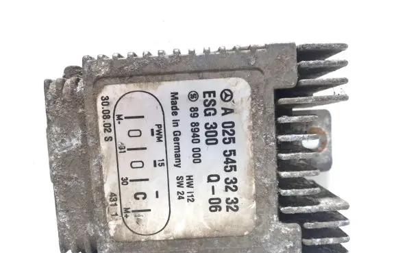 Mercedes-Benz A W168 Coolant fan relay A0255453232