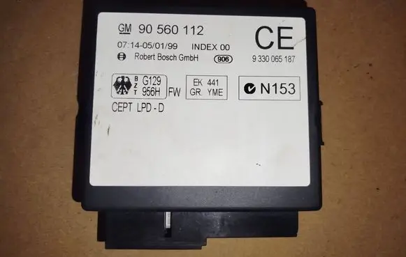 Opel Astra G Comfort/convenience module 90560112 9330065187