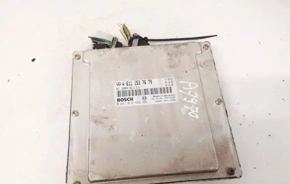 Mercedes-Benz C W203 Engine control unit/module a6111537679 0281010609