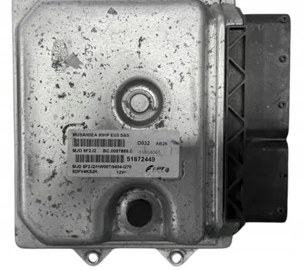 Fiat Idea Engine control unit/module 51872449 MJD8F2I2