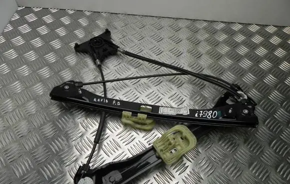 Skoda Rapid (NH) Front door window regulator with motor 5JA837462 I7980