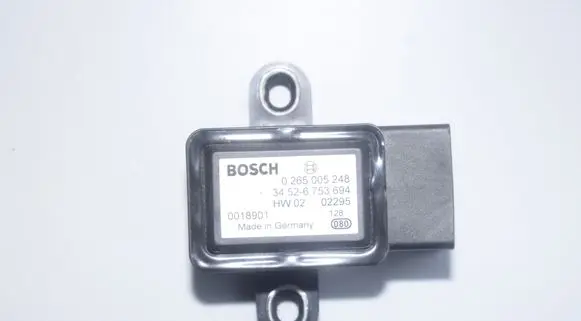 BMW 5 E39 ESP acceleration yaw rate sensor 0265005248 6753694