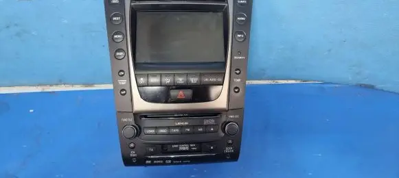 Lexus GS 300 350 430 450H Radio/CD/DVD/GPS head unit 86120-30B10-C0