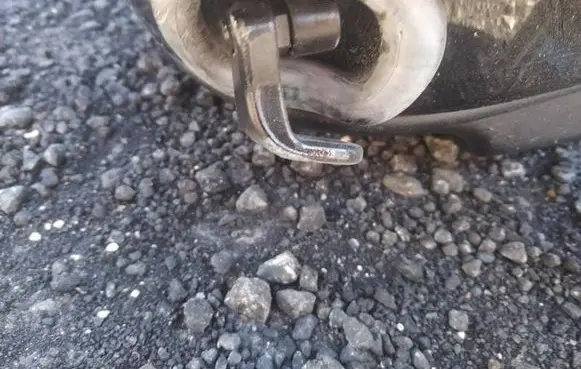 BMW 7 E65 E66 Rear door check strap stopper