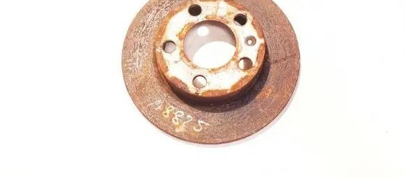 Audi A3 S3 8L Rear brake disc neventiliuojamas
