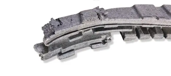 Volvo S90, V90 Front bumper foam support bar 7200707