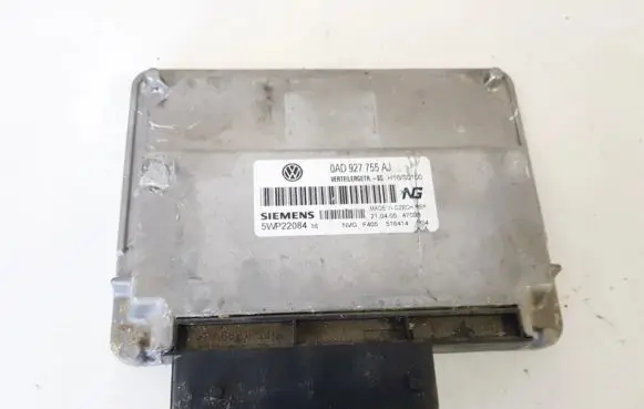 Volkswagen Touareg I Engine control unit/module 0ad927755aj 5wp22084