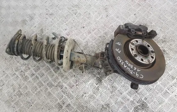 Citroen C4 II Picasso Front wheel hub spindle knuckle
