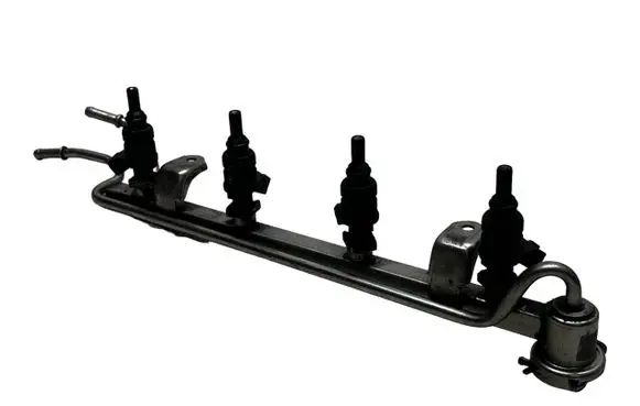Volkswagen Golf VI Fuel main line pipe 06A133317E 06A906031D