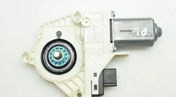 Audi Q7 4L Front door window regulator with motor 4L0959801B