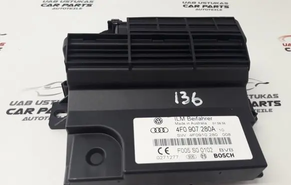 Audi A6 S6 C6 4F Comfort/convenience module 4F0907280A